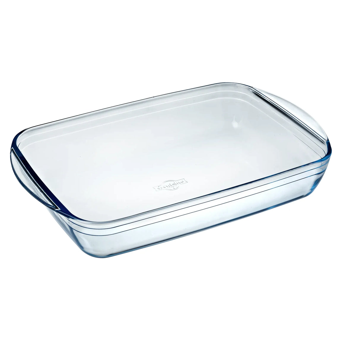 Ôcuisine® Set of 2 Medium Glass Roasting Dishes 2LT & 2.6LT - Home Deco London