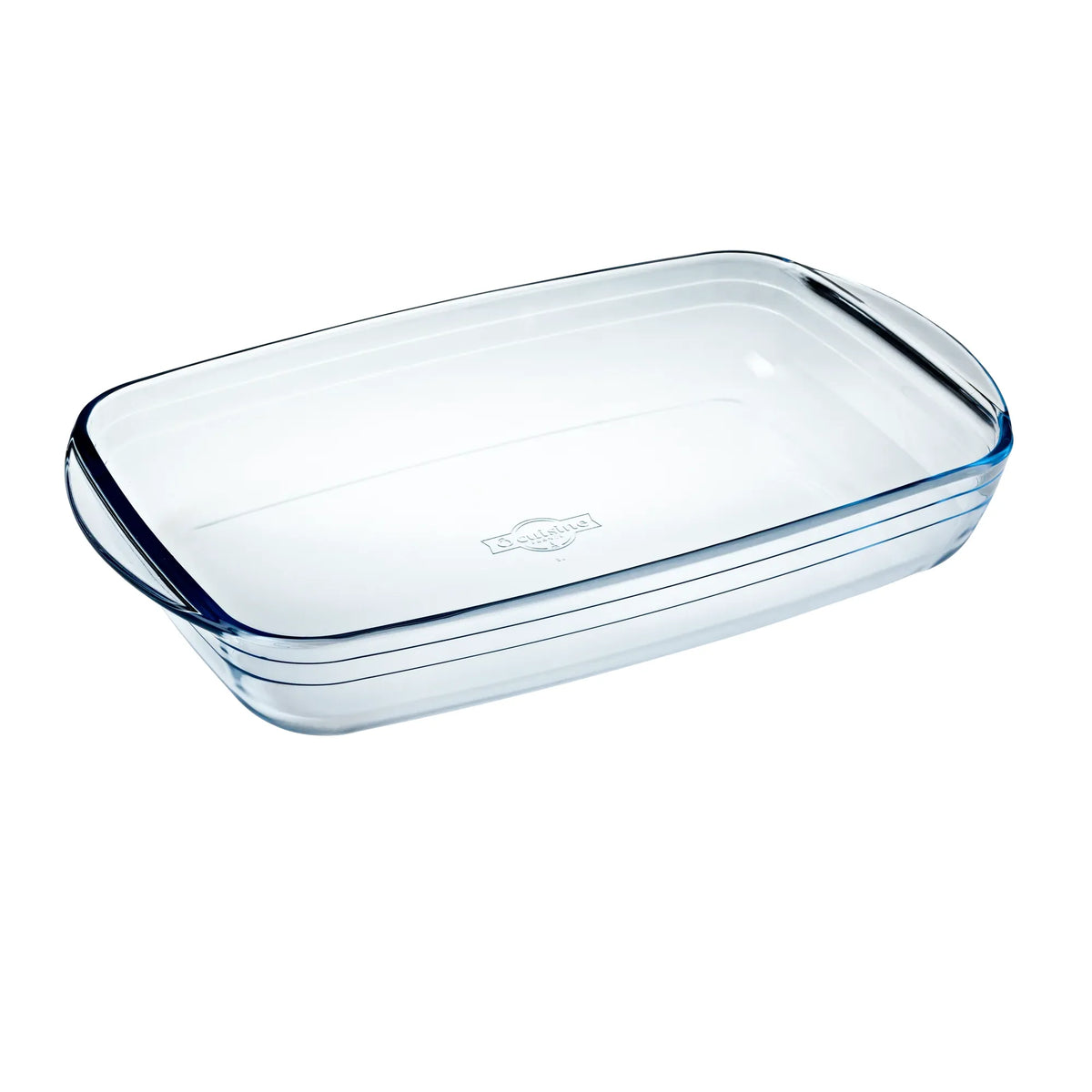 Ôcuisine® Set of 2 Medium Glass Roasting Dishes 2LT & 2.6LT - Home Deco London