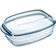 Ôcuisine® Borosilicate Glass Casserole Dish 6.7L – Stain-Resistant, Lightweight & Versatile Lid - Home Deco London