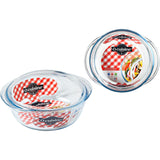 Ôcuisine® Set of 2 Glass Casserole Dishes 1.3L - Home Deco London