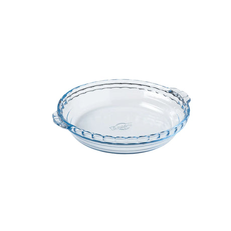 Ôcuisine® Glass Clear Cake Dish 23cm - Home Deco London