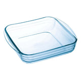 Ôcuisine® Square Roasting Dish Glass 25x22x7cm - Home Deco London