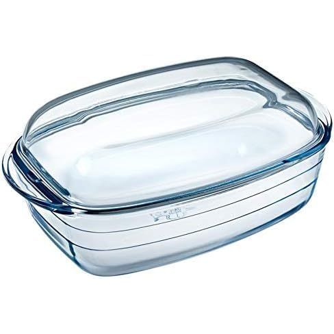 Ôcuisine® Set of 2 Large Rectangular Casserole Dishes 4.5LT - Home Deco London