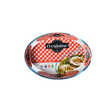 Ôcuisine Oval Glass Baking Dishes Set of 2 - 1.6LT & 2.2LT - Home Deco London