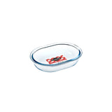 Ôcuisine® Small Borosilicate Glass Pie Dish 19x14cm - Home Deco London