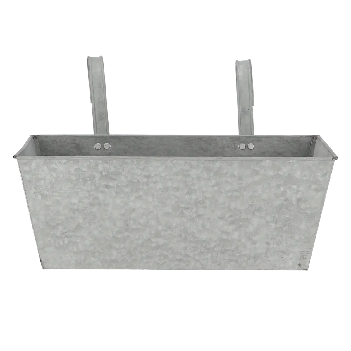 Versatile old zinc balcony flowerpot in a garden setting, showcasing its use as a lovely zinc balcony planter.