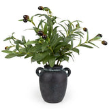 40cm Olive Tree in Decorative Vase – Artificial Indoor Plant