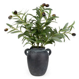 40cm Olive Tree in Decorative Vase – Artificial Indoor Plant