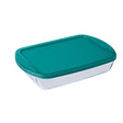 Pyrex Cook and Store Oven dish with lid 40x27cm - a large oven dish with lid perfect for cooking, baking, and storing meals.