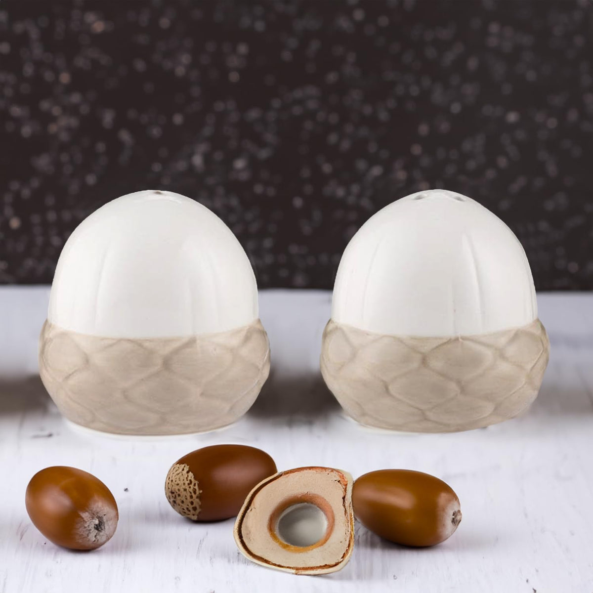Price & Kensington Acorn Salt and Pepper Shakers - Home Deco London