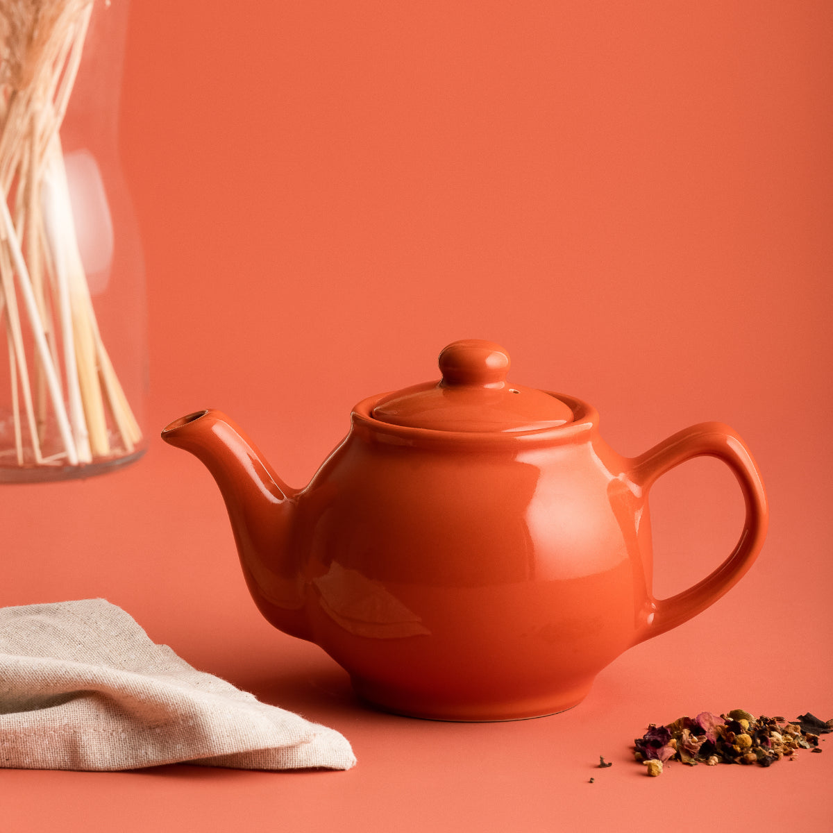 Price & Kensington Burnt Orange Teapot - 2 Cup - Home Deco London