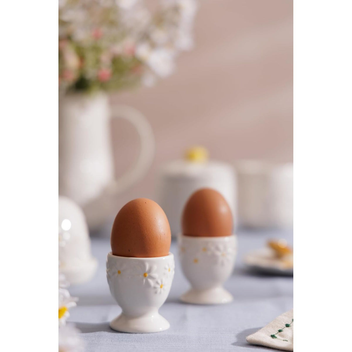 Price & Kensington Daisy Egg Cups Set of 2 - Home Deco London
