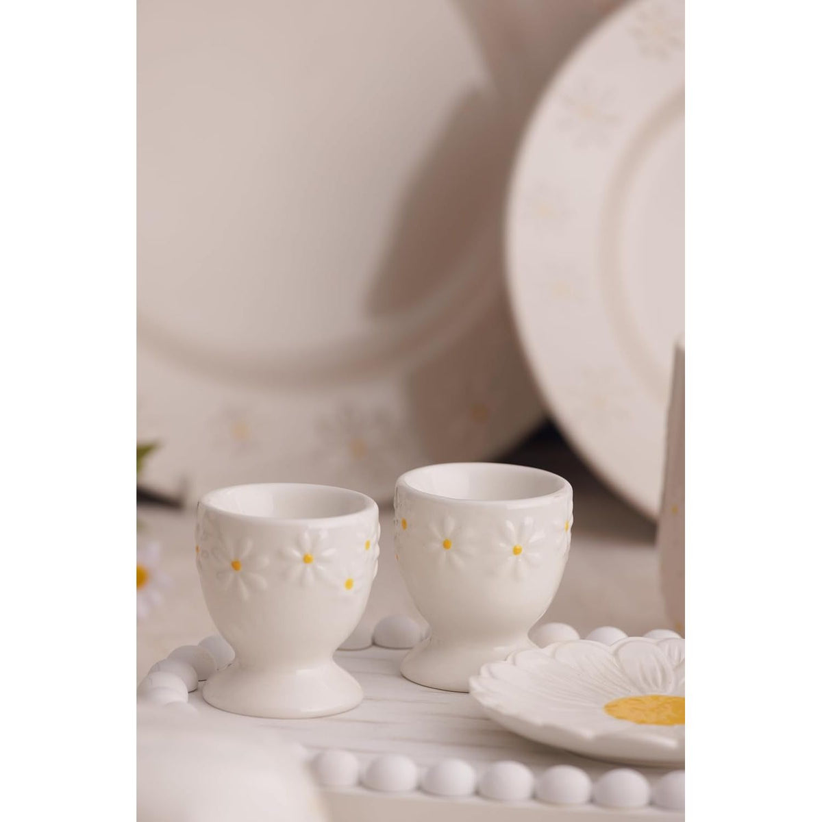Price & Kensington Daisy Egg Cups Set of 2 - Home Deco London