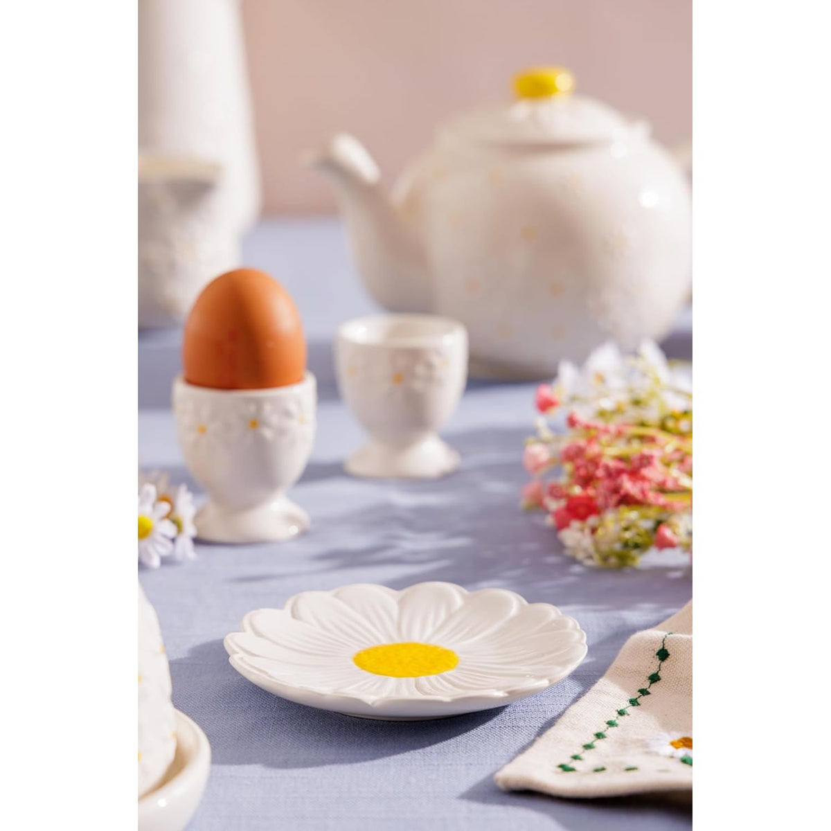 Price & Kensington Daisy Egg Cups Set of 2 - Home Deco London