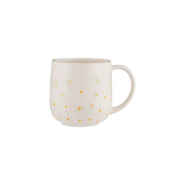 Price & Kensington Daisy Embossed Mug 360ml - Home Deco London