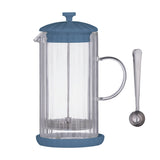 Price & Kensington Luxe French Press White Cafetiere 1 Litre Bluebell - Home Deco London