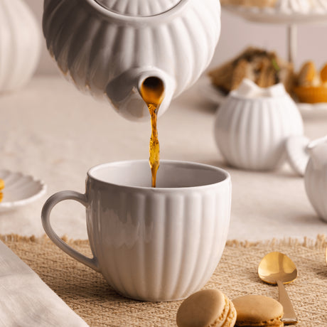 Price & Kensington Luxe 6 Cup White Teapot - Home Deco London