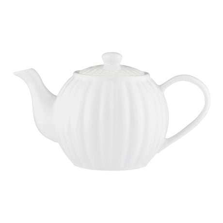 Price & Kensington Luxe 6 Cup White Teapot - Home Deco London