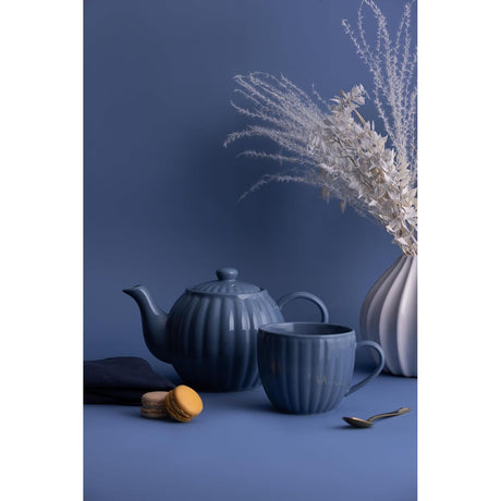 Price & Kensington Luxe Oversized Bluebell Mug 460ml - Home Deco London