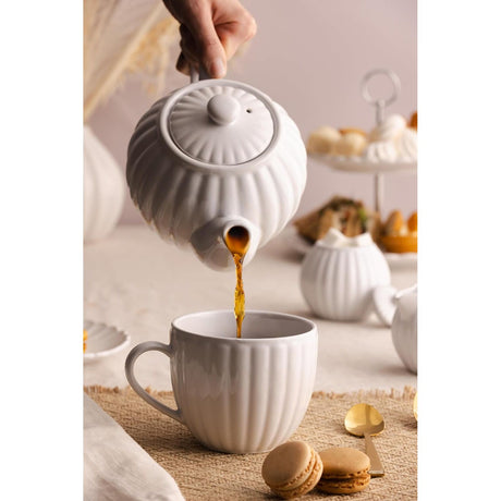 Price & Kensington Luxe Oversized White Mug 460ml - Home Deco London
