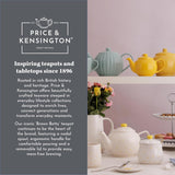 Price & Kensington Luxe French Press White Cafetiere 350ml White - Home Deco London