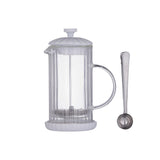 Price & Kensington Luxe French Press White Cafetiere 350ml White - Home Deco London
