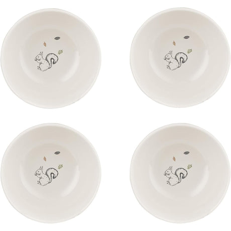 Price & Kensington Woodland Set of 4 Stoneware Side Bowls - Home Deco London