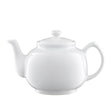 Price & Kensington White 10 Cup Teapot | Stylish Stoneware Design, Microwave & Dishwasher Safe - Home Deco London