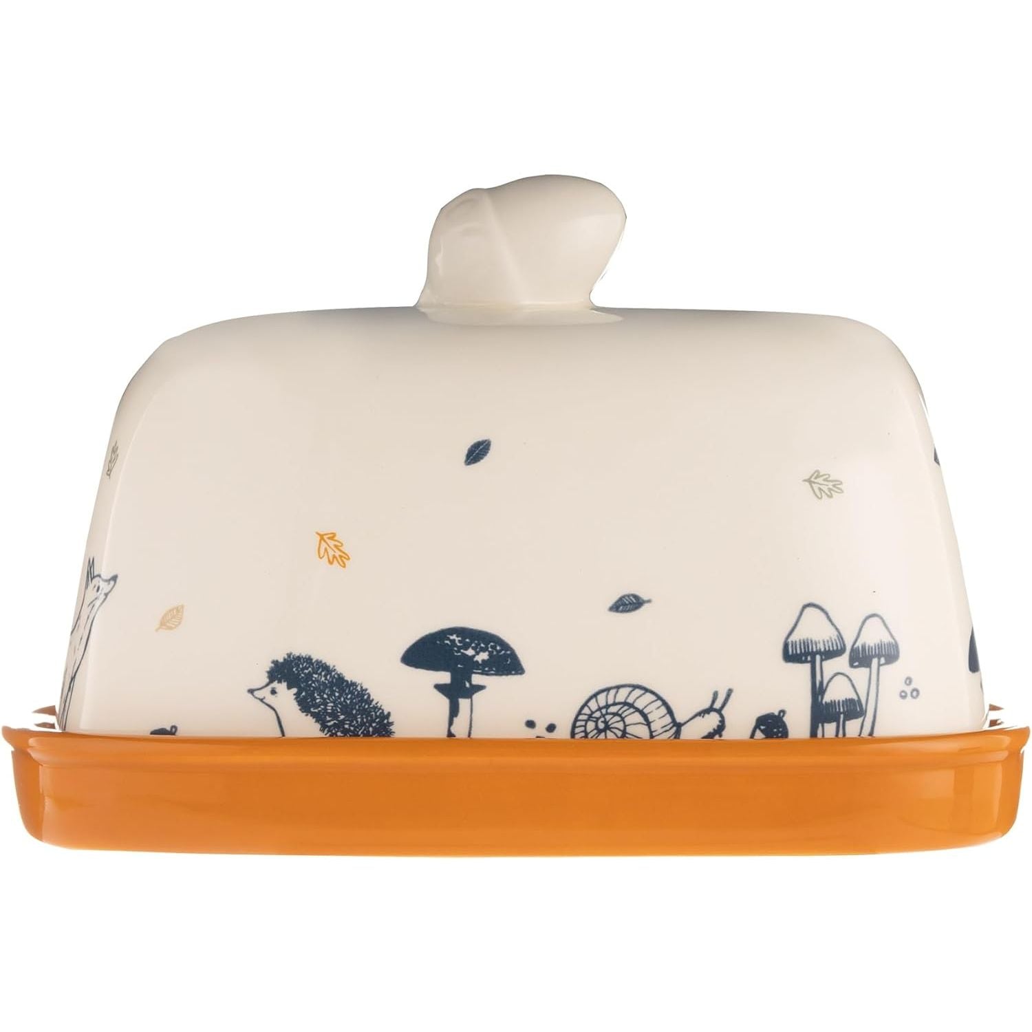 Price & Kensington Woodland Butter Dish with Acorn Handle - Home Deco London