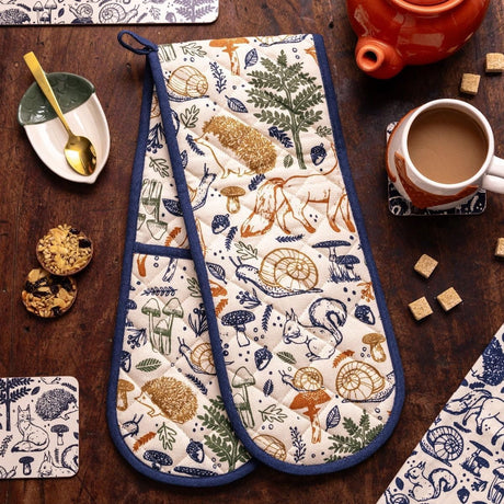 Price & Kensington Woodland Double Oven Glove - Home Deco London