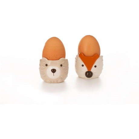 Price & Kensington Woodland Set of 2 Ceramic Egg Cups - Home Deco London