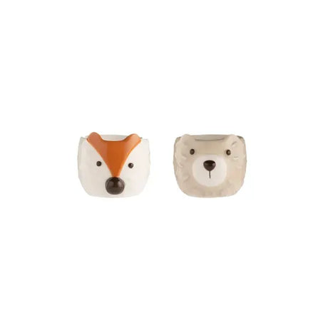 Price & Kensington Woodland Set of 2 Ceramic Egg Cups - Home Deco London
