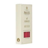 Price's Sherwood 10 Pack 10" Red Dinner Candles - Home Deco London