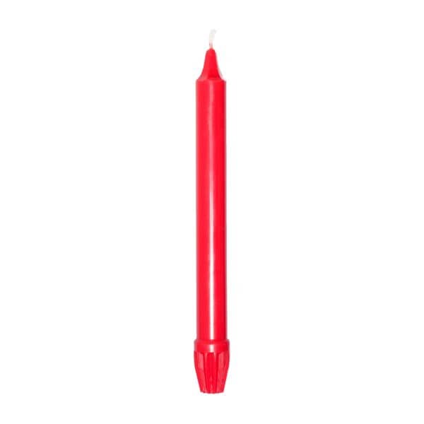 Price's Sherwood 10 Pack 10" Red Dinner Candles - Home Deco London