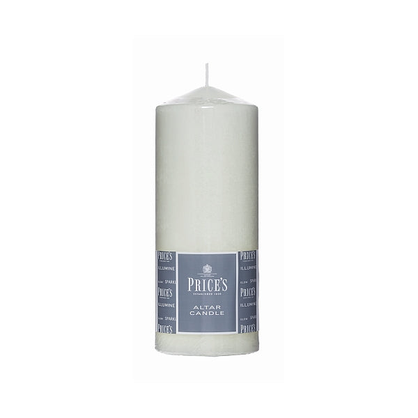 Price's Unscented Altar Candle 80x200mm - Home Deco London