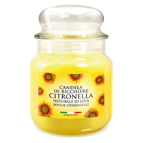 Price's Citronella Medium Candle Jar 65-Hour Burn Time - Home Deco London