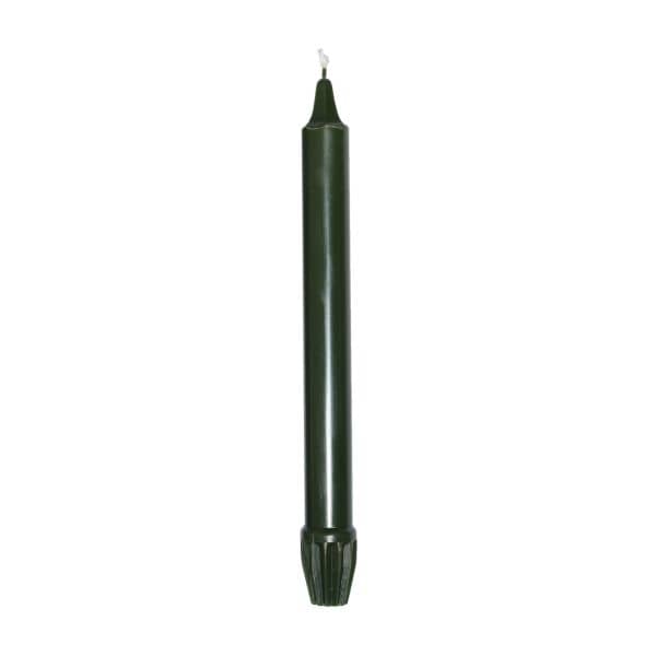 Price's Sherwood 10 Pack 12" Evergreen Dinner Candles - Home Deco London