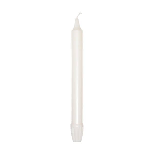 Price's Sherwood 10 Pack 10" White Dinner Candles - Home Deco London