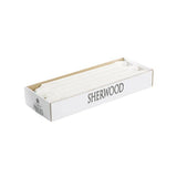 Price's Sherwood 10 Pack 12" White Dinner Candles - Home Deco London