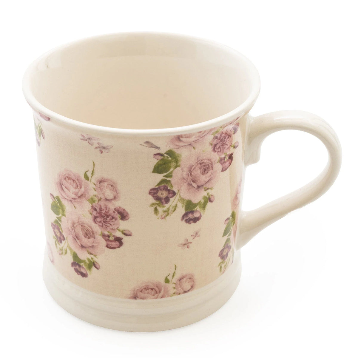 Destinations Collection Tankard Mug Provence Blossom Large Mug 430ML showcasing floral design that embodies the essence of a Provence blossom mug.