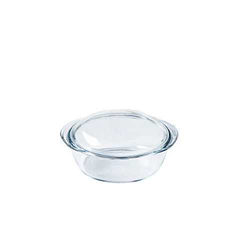 Pyrex Glass Casserole Dish 2.2L with Lid - Home Deco London