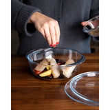 Pyrex Glass Casserole Dish 2.2L with Lid - Home Deco London