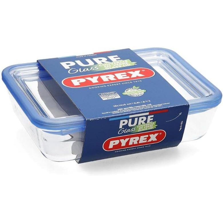 Pyrex Zero Plastic 1.5LT Glass Storage Container - Home Deco London