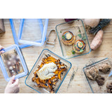 Pyrex Zero Plastic 1.5LT Glass Storage Container - Home Deco London
