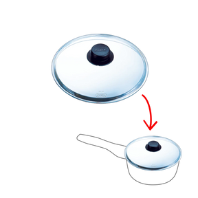 Pyrex Universal Glass Lid 26cm - high-quality thermal shock resistant design ideal for various cookware.
