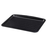 Spacious Pyrex Glide Oven Tray 34x24cm with ergonomic handle, the ideal non-stick oven tray for safe handling.