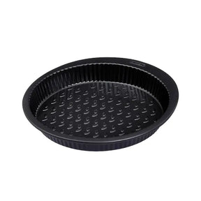 Pyrex Glide Pie Tin & Tart Dish featuring a non-stick surface, perfect for baking delicious pies with ease. Ideal non-stick pie dish for every kitchen.