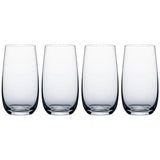 Ravenhead Kings Set of 4 Hiball Glasses 510ml, elegant hiball glasses set made from lead-free crystal.