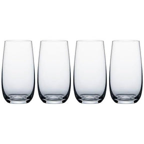 Ravenhead Kings Set of 4 Hiball Glasses 510ml, elegant hiball glasses set made from lead-free crystal.