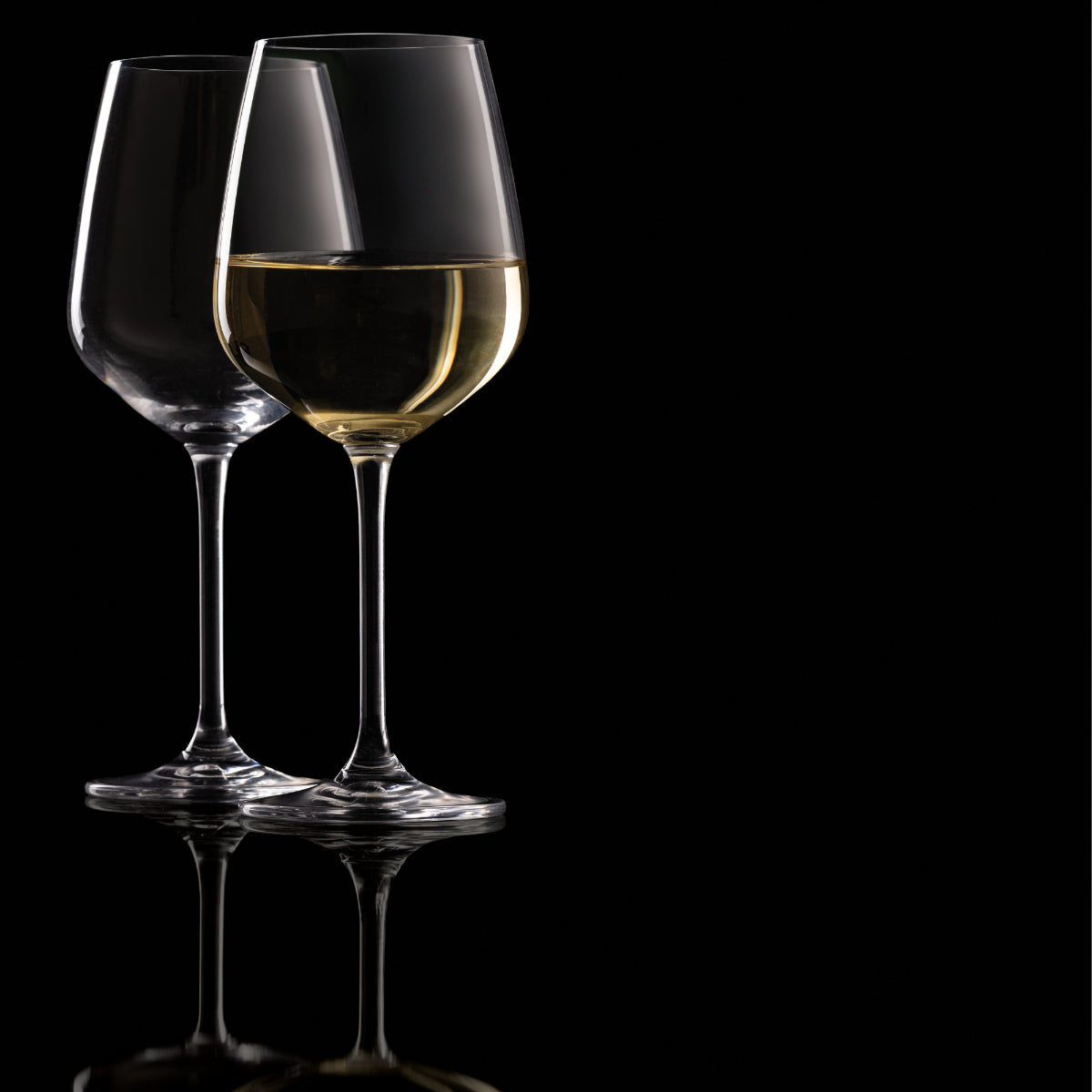 Ravenhead Kings Set of 4 White Wine Glasses 520ml - Home Deco London
